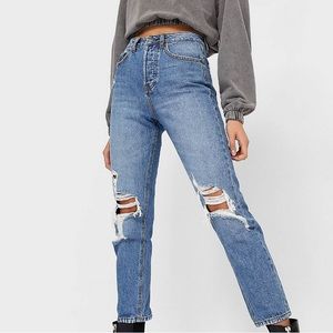 STRADIVARIUS jeans mom fit NWT